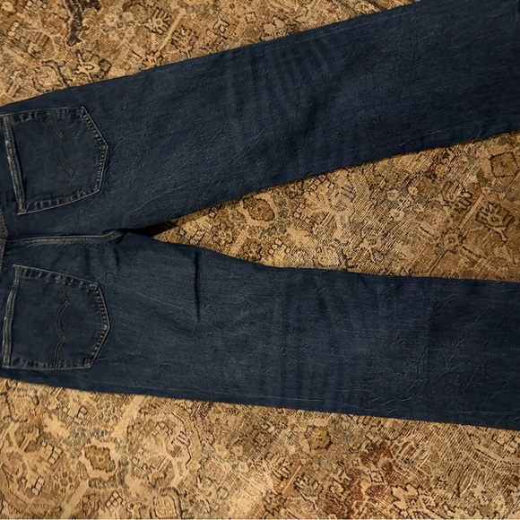 American Eagle Outfitters Dark Blue Straight Jeans - Picture 2 of 5